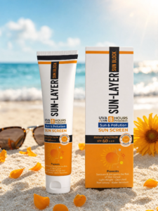 SUN-LAYER Sun Block SPF 60+++